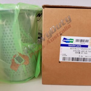Doosan/Develon 400411-00001A1 Strainer Assy Bypass Excavator Heavy Duty Parts Australia Perth