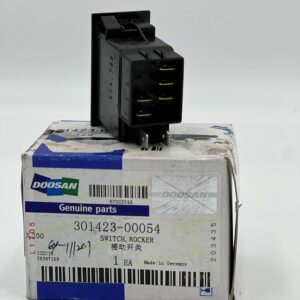Doosan/Develon Rocker Switch 301423-00054 Heavy Duty Parts Australia Perth Excavator Wheel Loader