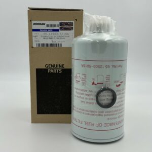 Doosan/Develon Element, Fuel Filter; Cartridge 65.12503-5018A Heavy Duty Parts Australia Perth Excavator Wheel Loader