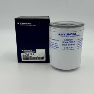 Hyundai Filter-Spin Drain Filter 31E9-0126-A Heavy Duty Parts Australia Perth Forklift Excavator